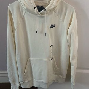 BRAND NEW WITH TAGS Standard fit nike cream hoodie